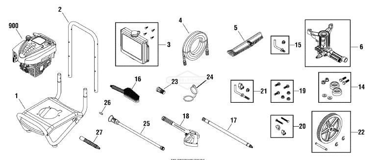 BRUTE 020359 Repair Parts